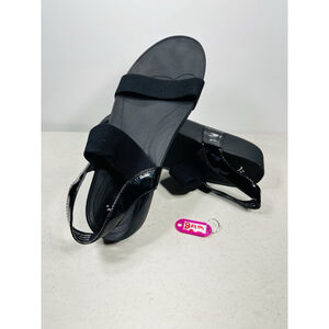 BareTraps Shoes Womens 11 Gazelle Platform Ankle Strap Open Toe Sandals Black